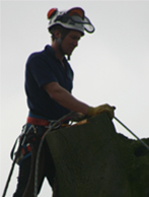 Kristian Turner, Hamps Valley Tree Services, Leek, Staffordshire, UK